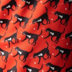 Guys Lacrosse Lounge Pants - Max The Lax Dog -Sport Gift Store lx 12299 MODEL CLOSE