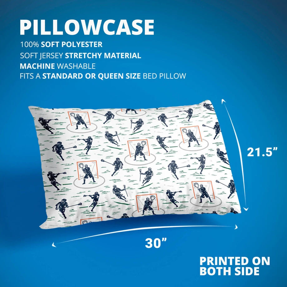 Guys Lacrosse Pillowcase - Action Player 5 Guys Lacrosse Pillowcase - Action Player - Image 3
