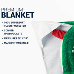 Guys Lacrosse Premium Blanket - Rather Be Playing Lacrosse -Sport Gift Store lx 12416 DETAILS