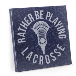 Guys Lacrosse Canvas Wall Art - Eat Sleep Lacrosse - 4 Piece Set -Sport Gift Store lx 12434 MAIN 3