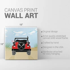 Guys Lacrosse Canvas Wall Art - Chillax'n Cruiser -Sport Gift Store lx 12437 DETAILS