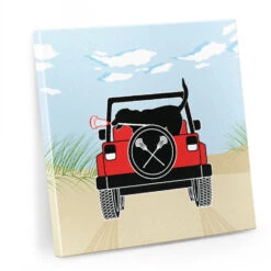 Guys Lacrosse Canvas Wall Art - Lacrosse Life - 4 Piece Set -Sport Gift Store lx 12437 MAIN 1