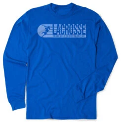 Guys Lacrosse Tshirt Long Sleeve - 100% Of The Shots
