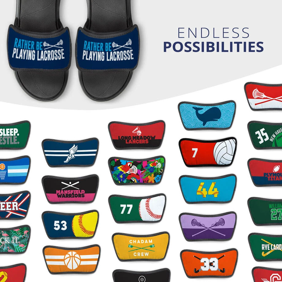 Guys Lacrosse Repwell® Sandal Straps - Rather Be Playing Lacrosse 7 Guys Lacrosse Repwell® Sandal Straps - Rather Be Playing Lacrosse - Image 5