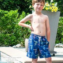 Guys Lacrosse Swim Trunks - Neon Lights -Sport Gift Store lx 12576 LIFESTYLE 8