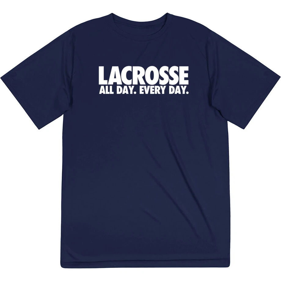 Lacrosse Short Sleeve Performance Tee - All Day Every Day 3 Lacrosse Short Sleeve Performance Tee - All Day Every Day