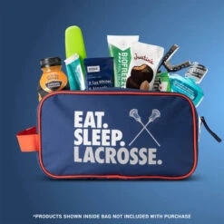 Guys Lacrosse MVP Accessory Bag - Eat Sleep Lacrosse -Sport Gift Store lx 12858 FULL