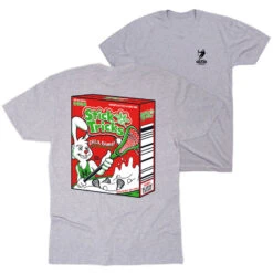 Guys Lacrosse Short Sleeve T-Shirt - Stick Tricks (Back Design)