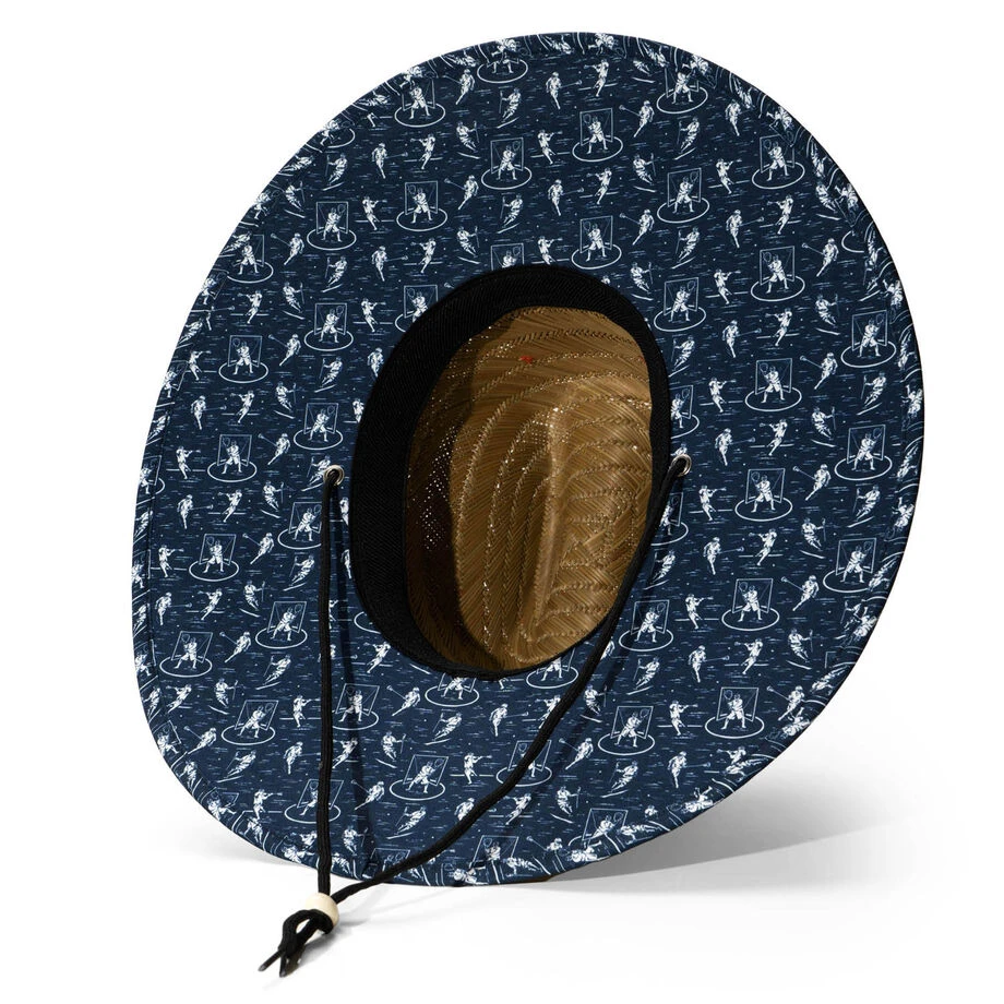Lacrosse Straw Hat - Lacrosse Dad 12 Lacrosse Straw Hat - Lacrosse Dad - Image 10