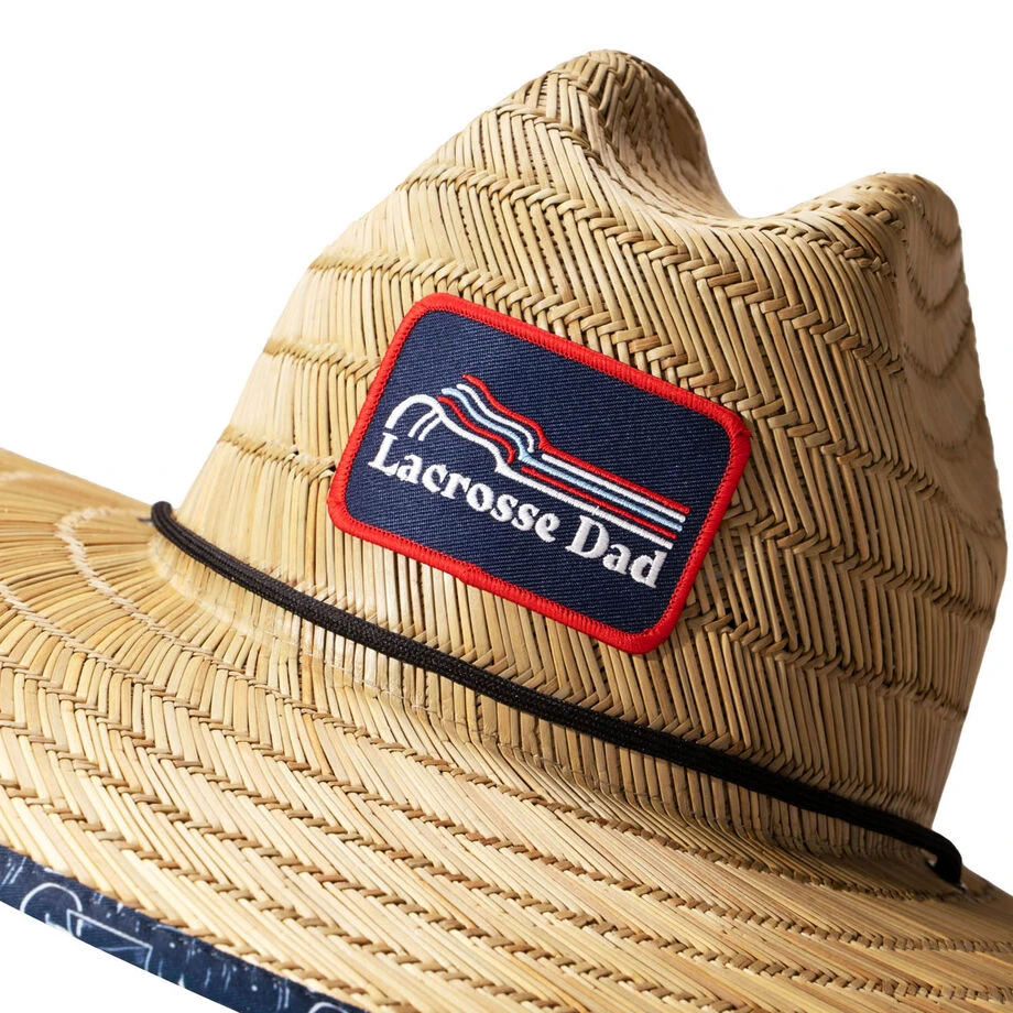 Lacrosse Straw Hat - Lacrosse Dad 10 Lacrosse Straw Hat - Lacrosse Dad - Image 8