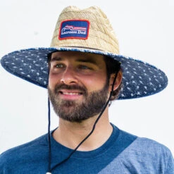 Lacrosse Straw Hat - Lacrosse Dad 17 Lacrosse Straw Hat - Lacrosse Dad -Sport Gift Store lx 12950 DAD LIFESTYLE 1