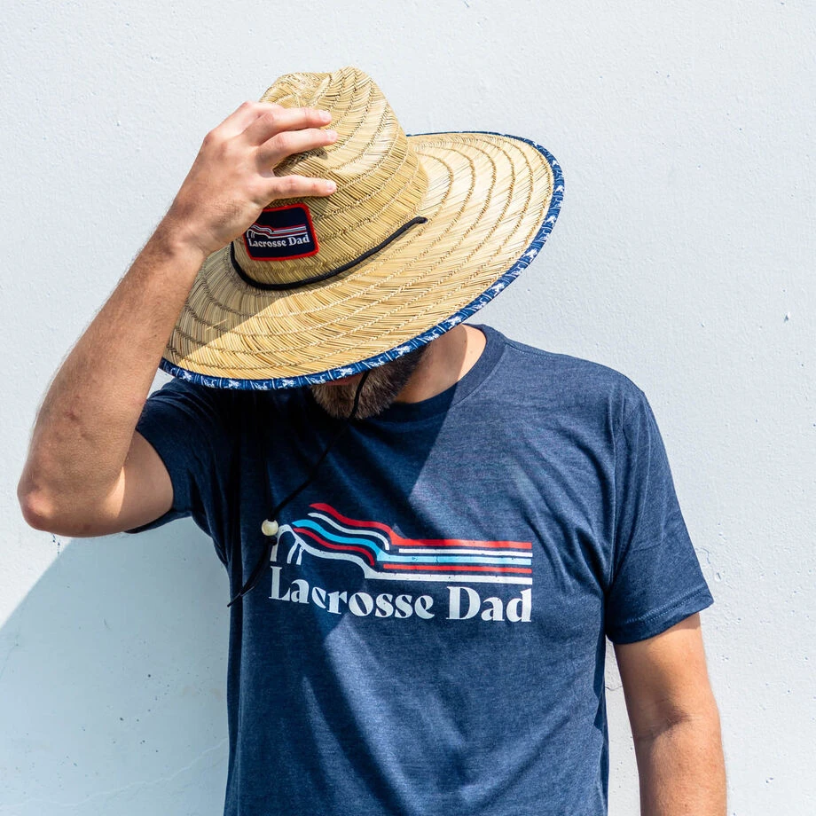 Lacrosse Straw Hat - Lacrosse Dad 8 Lacrosse Straw Hat - Lacrosse Dad - Image 6