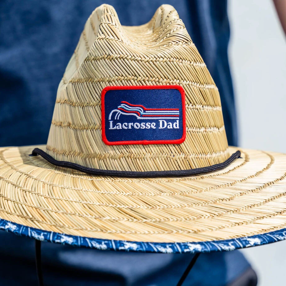Lacrosse Straw Hat - Lacrosse Dad 9 Lacrosse Straw Hat - Lacrosse Dad - Image 7