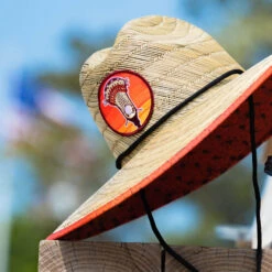 Lacrosse Straw Hat - Beach -Sport Gift Store lx 12951 BEACH LIFESTYLE 1