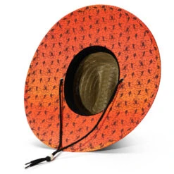 Lacrosse Straw Hat - Beach -Sport Gift Store lx 12951 BRIM