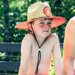 Lacrosse Straw Hat - Beach -Sport Gift Store lx 12951 YOUTH