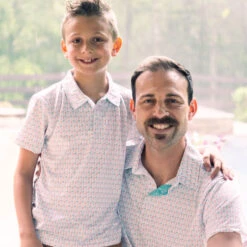 Guys Lacrosse Short Sleeve Polo Shirt - Island Breeze -Sport Gift Store lx 12952 GEN LIFESTYLE 1