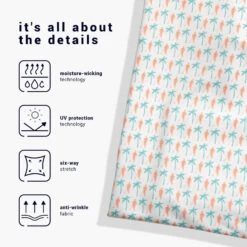 Guys Lacrosse Short Sleeve Polo Shirt - Island Breeze -Sport Gift Store lx 12952 PATTERN