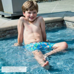 Guys Lacrosse Swim Trunks - Island Breeze 11 Guys Lacrosse Swim Trunks - Island Breeze -Sport Gift Store lx 12957 YOUTH