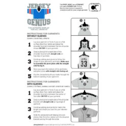 JerseyGenius® The Jersey And Shirt Wall Display Unit -Sport Gift Store os 00271 9