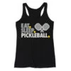 Pickleball Women's Everyday Tank Top - Eat. Sleep. Pickleball -Sport Gift Store pb 00024 BLACK MAIN