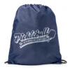 Pickleball Drawstring Backpack - Kind Of A Big Dill -Sport Gift Store pb 00042 NAVY MAIN