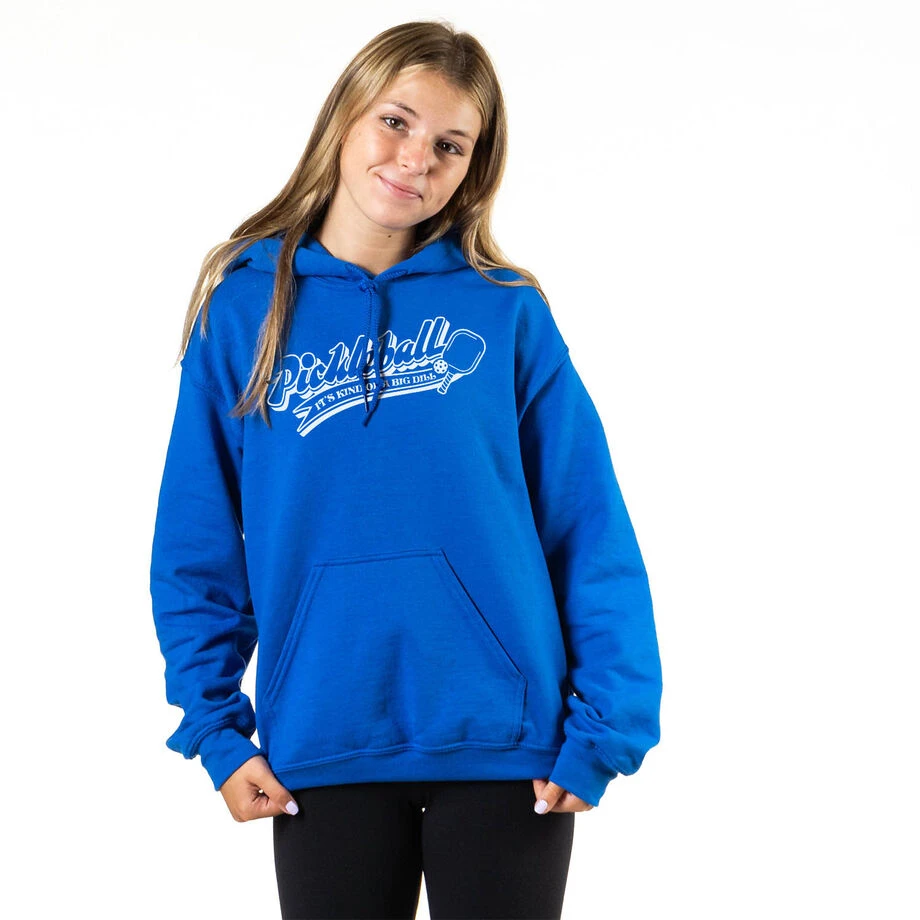 Pickleball Hooded Sweatshirt - Kind Of A Big Dill 5 Pickleball Hooded Sweatshirt - Kind Of A Big Dill - Image 3