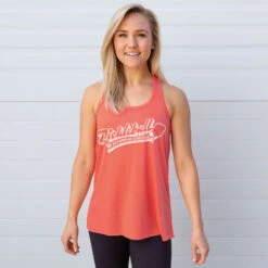 Pickleball Flowy Racerback Tank Top - Kind Of A Big Dill 9 Pickleball Flowy Racerback Tank Top - Kind Of A Big Dill -Sport Gift Store pb 00047 CORAL MODELCTS