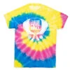 Pickleball Short Sleeve T-Shirt - I'd Rather Be Playing Pickleball Tie-Dye 1 Pickleball Short Sleeve T-Shirt - I'd Rather Be Playing Pickleball Tie-Dye -Sport Gift Store pb 00063 SUNSHINE MAIN
