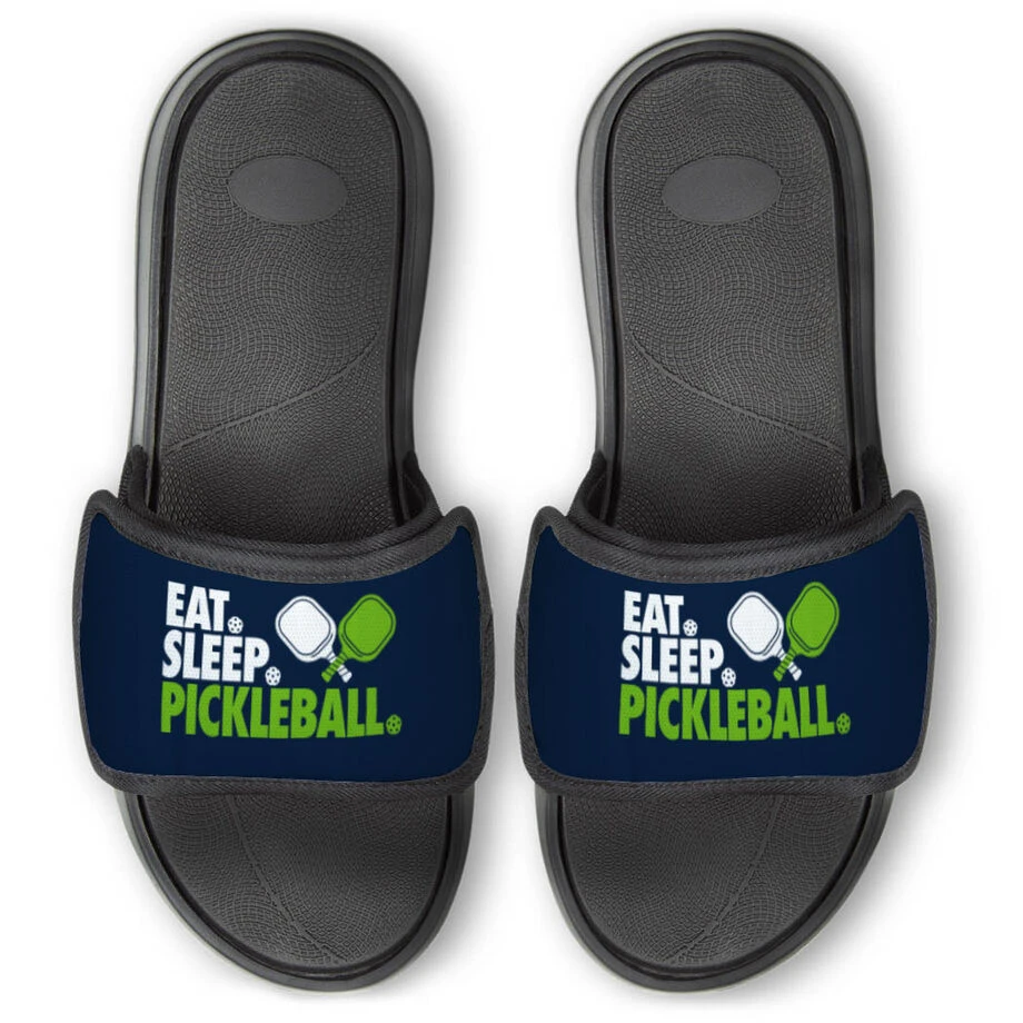 Pickleball Repwell® Slide Sandals - Eat. Sleep. Pickleball 3 Pickleball Repwell® Slide Sandals - Eat. Sleep. Pickleball