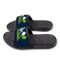 Pickleball Repwell® Slide Sandals - Eat. Sleep. Pickleball 9 Pickleball Repwell® Slide Sandals - Eat. Sleep. Pickleball -Sport Gift Store pb 00068 SIDE
