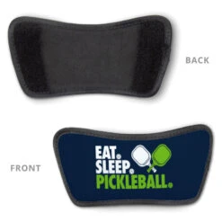 Pickleball Repwell® Sandal Straps - Eat. Sleep. Pickleball -Sport Gift Store pb 00068 STRAPS DETAIL