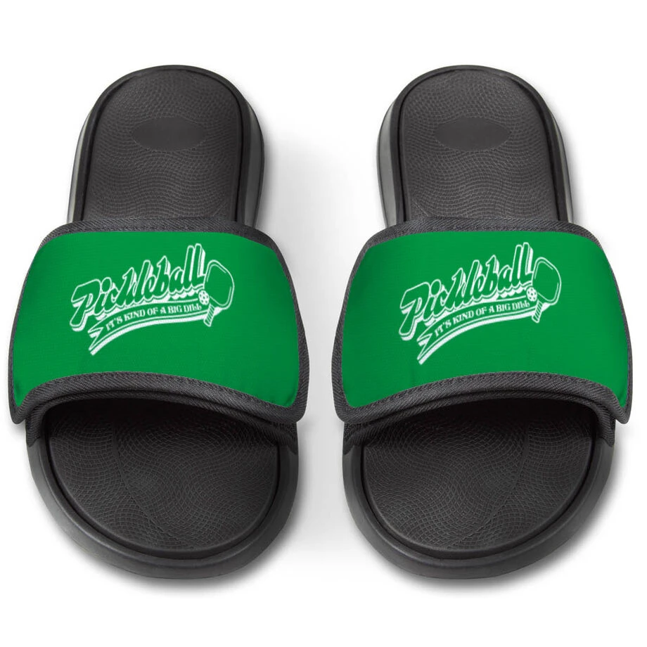 Pickleball Repwell® Slide Sandals - Kind Of A Big Dill 4 Pickleball Repwell® Slide Sandals - Kind Of A Big Dill - Image 2