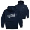Pickleball Hooded Sweatshirt - Kind Of A Big Dill (Back Design) 2 Pickleball Hooded Sweatshirt - Kind Of A Big Dill (Back Design) -Sport Gift Store pb 00099 NAVY MAIN