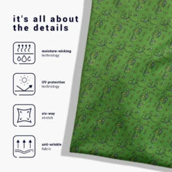 Pickleball Short Sleeve Polo Shirt - Big Dill 16 Pickleball Short Sleeve Polo Shirt - Big Dill -Sport Gift Store pb 00100 PATTERN