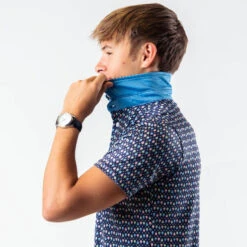 Pickleball Short Sleeve Polo Shirt - Cross Court -Sport Gift Store pb 00102 COLLAR