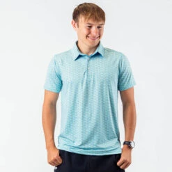 Pickleball Short Sleeve Polo Shirt - Rally 20 Pickleball Short Sleeve Polo Shirt - Rally -Sport Gift Store pb 00103 MODEL 2