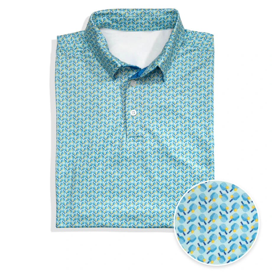 Pickleball Short Sleeve Polo Shirt - Rally 3 Pickleball Short Sleeve Polo Shirt - Rally