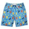 Pickleball Swim Trunks - Dink Shot 2 Pickleball Swim Trunks - Dink Shot -Sport Gift Store pb 00116 FRONT