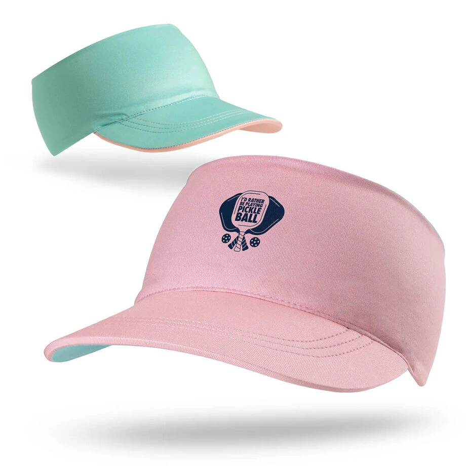 Pickleball Comfort Performance Visor - I'd Rather Be Playing Pickleball 3 Pickleball Comfort Performance Visor - I'd Rather Be Playing Pickleball