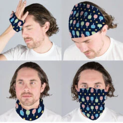 Pickleball Multifunctional Headwear - Cross Court RokBAND -Sport Gift Store pb 00130 MALECOMP