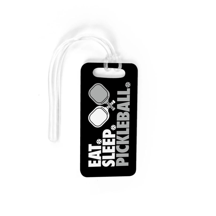 Pickleball Bag/Luggage Tag - Eat. Sleep. Pickleball. 3 Pickleball Bag/Luggage Tag - Eat. Sleep. Pickleball.