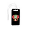 Pickleball Bag/Luggage Tag - I'd Rather Be Playing Pickleball -Sport Gift Store pb 00142 BLACK MINI