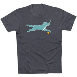 Softball Tshirt Short Sleeve Mitts The Softball Dog