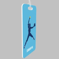 Softball Bag/Luggage Tag - Personalized Softball Pitcher 9 Softball Bag/Luggage Tag - Personalized Softball Pitcher -Sport Gift Store sb 02037 CAROLINANAVY ALLPROFILE