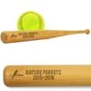 Softball Mini Engraved Bat Team Logo And Text 2 Softball Mini Engraved Bat Team Logo And Text -Sport Gift Store sb 02371 2