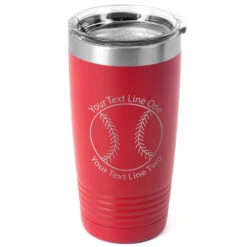 Softball 20 Oz. Double Insulated Tumbler - Icon
