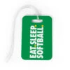 Softball Bag/Luggage Tag - Eat Sleep Softball 1 Softball Bag/Luggage Tag - Eat Sleep Softball -Sport Gift Store sb 03329 GREEN MEDIUM