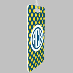 Softball Bag/Luggage Tag - Personalized Softball Pattern Monogram 9 Softball Bag/Luggage Tag - Personalized Softball Pattern Monogram -Sport Gift Store sb 03333 NAVY ALLPROFILE