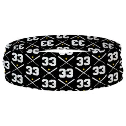 Softball Multifunctional Headwear - Personalized Team Number Repeat RokBAND 9 Softball Multifunctional Headwear - Personalized Team Number Repeat RokBAND -Sport Gift Store sb 03552 BLACK RING